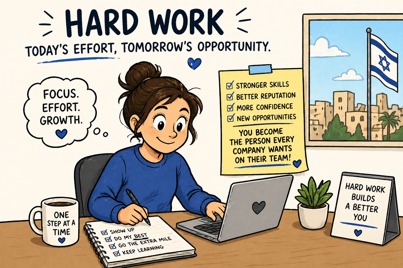 Hard Work: The Mindset That Gets You Hired in Israel