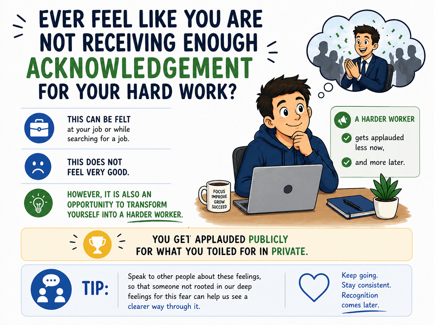 Not Getting Acknowledged for Your Hard Work? Read This.